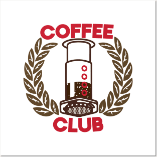 Coffee Club Posters and Art